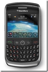 BlackBerry Curve 8900_Face