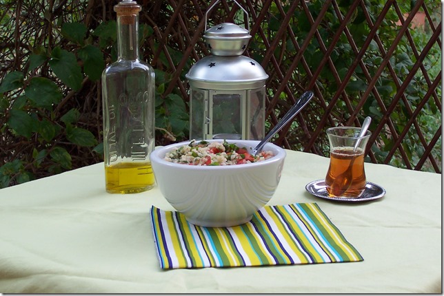 Boulgour aux courgettes