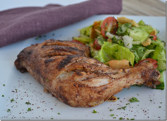 Emincé de poulet à la libanaise