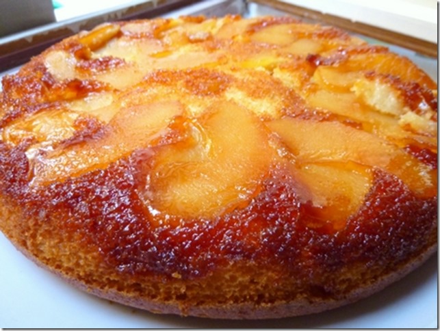 gateau renvers&eacute;