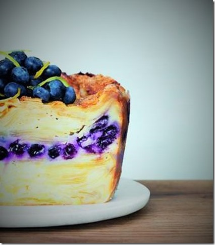 gateau invisible citron myrtille