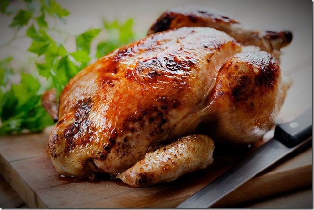 poulet roti au citron