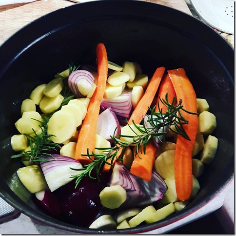 legumes d'hiver au romarin