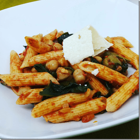 pasta et pois chiches