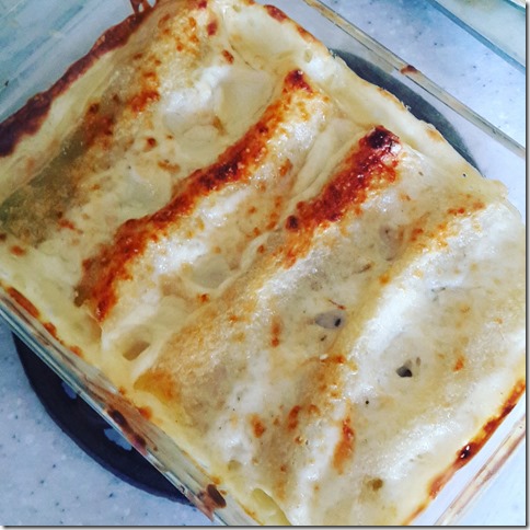 Cannelloni aux artichauts