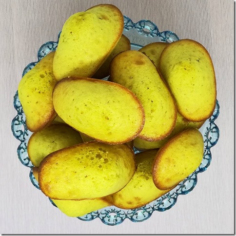 madeleines au citron