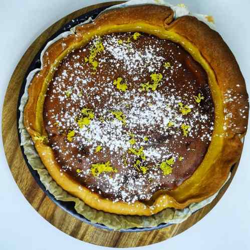 Tarte aux deux citrons